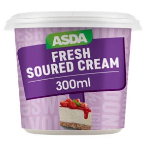 asda fresh soured cream