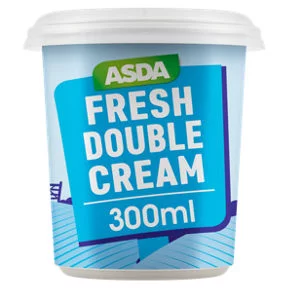 Asda, fresh double cream (best of the low carb creams)