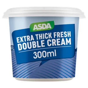 asda extra fresh double cream