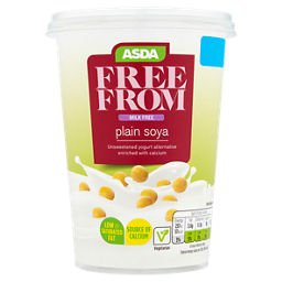 ASDA Free From Plain Soya Yogurt 