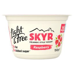 Light & Free Skyr Icelandic Style Raspberry