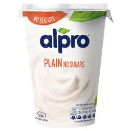 Alpro Plain Unsweetened Soya Yogurt 