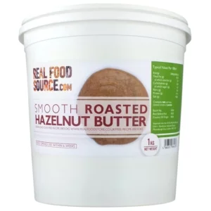 RealFoodSource Roasted Hazelnut Butter (1KG)