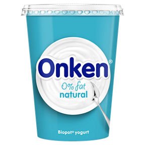 Onken Fat Free Natural Biopot yoghurt