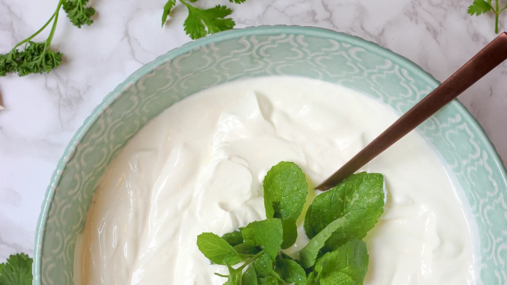 low carb yoghurt in bowl