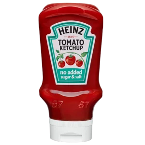 Heinz no added sugar & salt tomato ketchup sauce (keto)