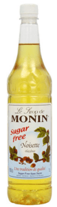 Monin Premium Hazelnut Sugar Free Syrup 1 L 