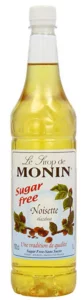 Monin Premium Hazelnut Sugar Free Syrup 1 L 