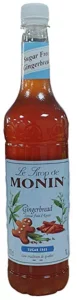 Monin Gingerbread Sugar Free 1000ml 