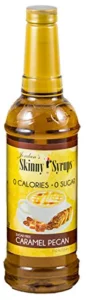 Jordan's Sugar Free Skinny Syrup Caramel Pecan 750ml (Pack of 3)