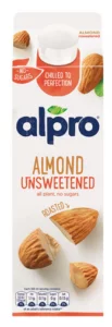 Alpro Fresh Roasted Almond Unsweetened Drink Alternative 1 Litre