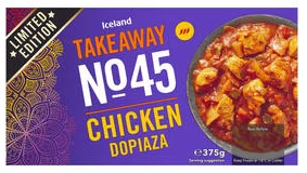 Iceland Chicken Dopiaza