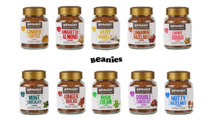 beanies flavour co instant coffee jars