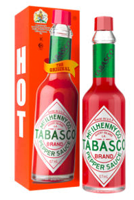 Tabasco pepper sauce