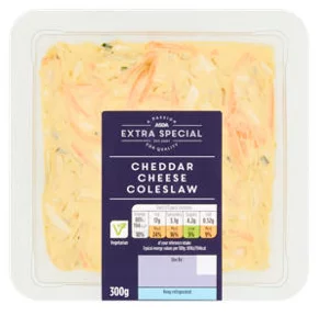 Asda Extra Special Mature Cheddar Cheese Coleslaw