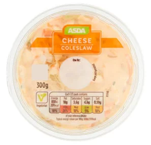 Asda Cheese Coleslaw