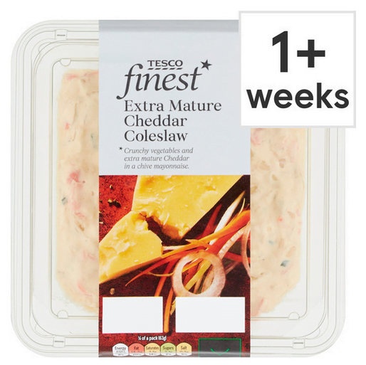 Tesco Finest West Country Cheddar Coleslaw