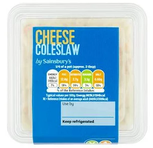 Sainsbury's Cheese Coleslaw