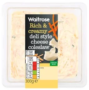 Waitrose Deli Style Cheese Coleslaw