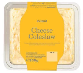 Iceland Cheese Coleslaw