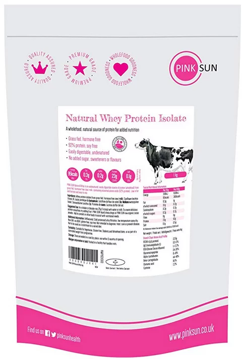 Pink Sun Whey Protein Isolate