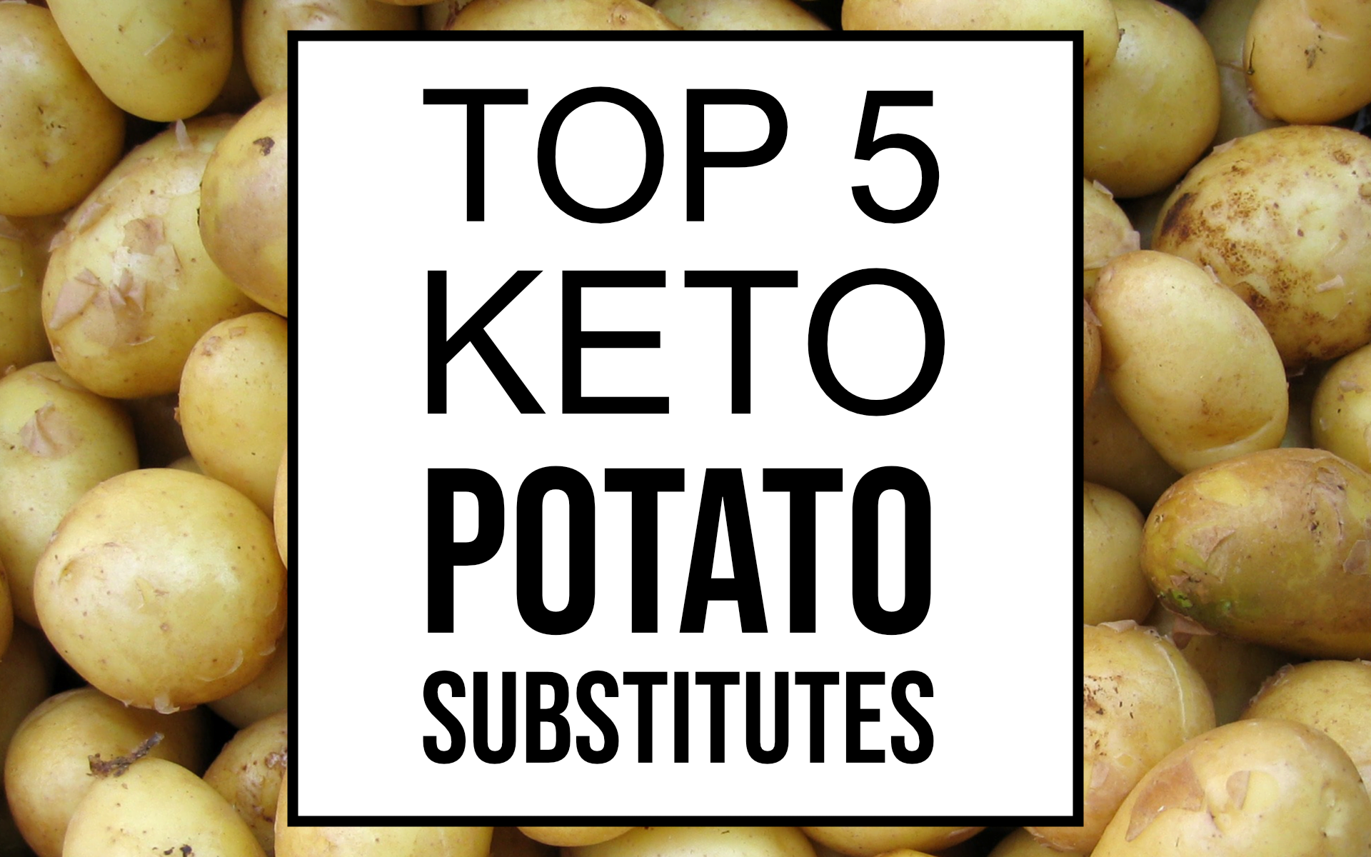 keto potato replacement substitutes