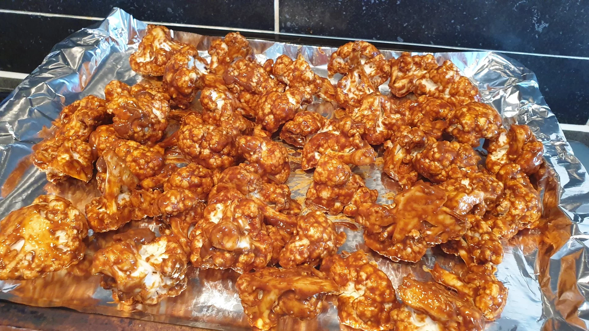 keto spicy peanut cauliflower