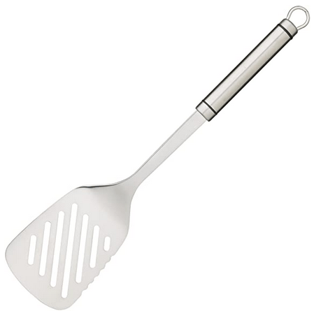 KitchenCraft Professional Stainless Steel Slotted Turner, 36 cm (14") 