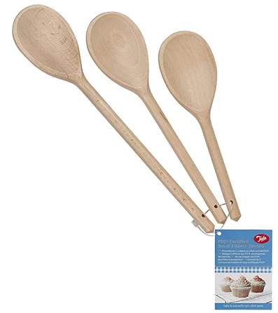 Tala Wooden Spoon Set, Multi-Colour, Regular 
