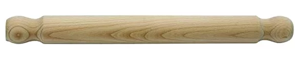 H & L Russel Ltd Solid Rolling Pin, FSC Beech Wood, 40 Centimetres 