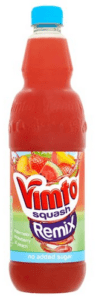 Vimto Remix Watermelon Strawberry Peach Drink 1Ltr
