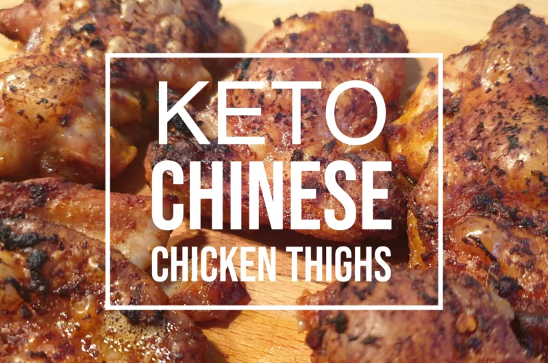 Keto Roasted Chinese Chicken Thighs Recipe