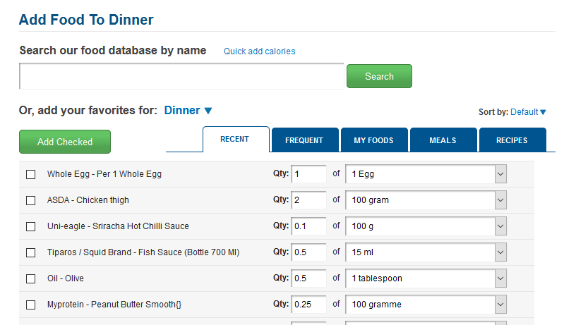 using myfitnesspal for keto