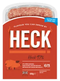 HECK 6 97% Pork Sausages