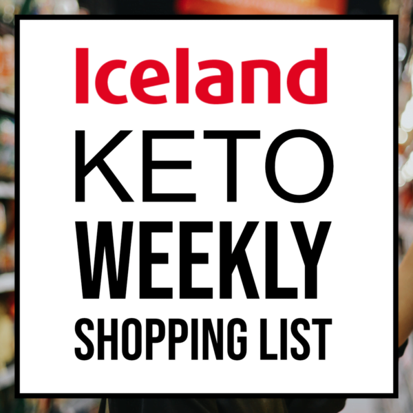 iceland keto weekly shopping list