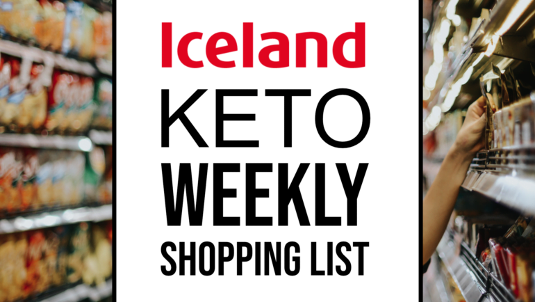 iceland keto weekly shopping list