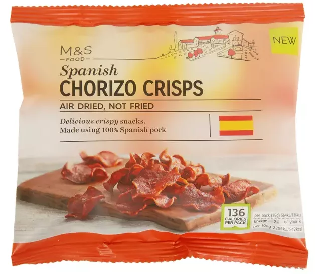 Spanish Chorizo Crisps
