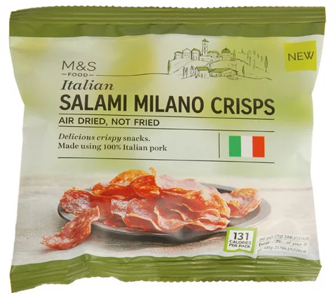 Italian Salami Milano Crisps