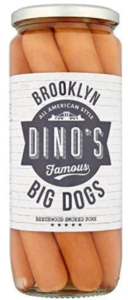 Dino's Famous Big Dogs frankfurters