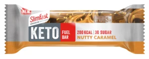 SlimFast Advanced Keto Fuel Bar Nutty Caramel