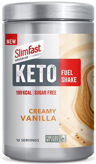 SlimFast Advanced Keto Fuel Shake Creamy Vanilla, 320 g 