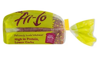 Hi-Lo Seeded Medium Sliced Wholemeal Bread 400g