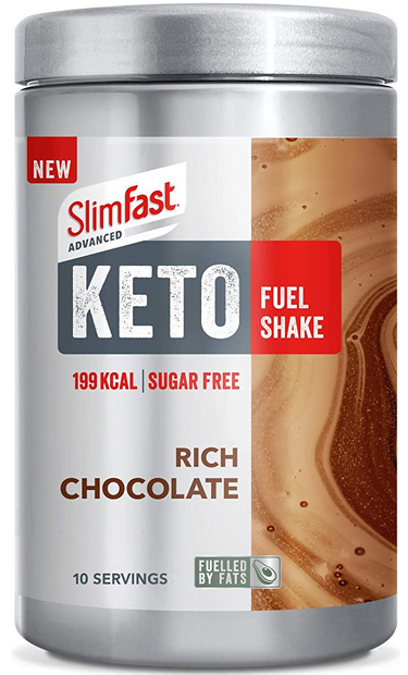 SlimFast Advanced Keto Fuel Shake Rich Chocolate 350g 