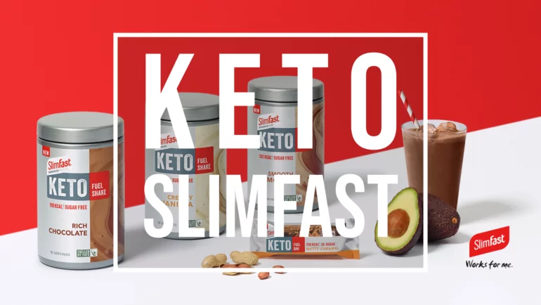 keto slimfast product range