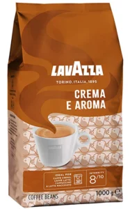 Lavazza Crema e Aroma, Arabica and Robusta Medium Roast Coffee Beans, Pack of 1 kg