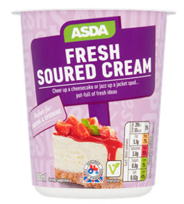 ASDA Fresh Soured Cream
