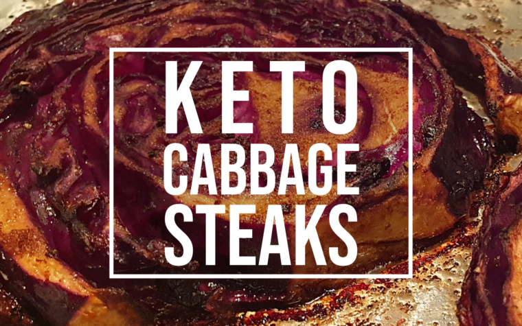 keto red cabbage steaks recipe
