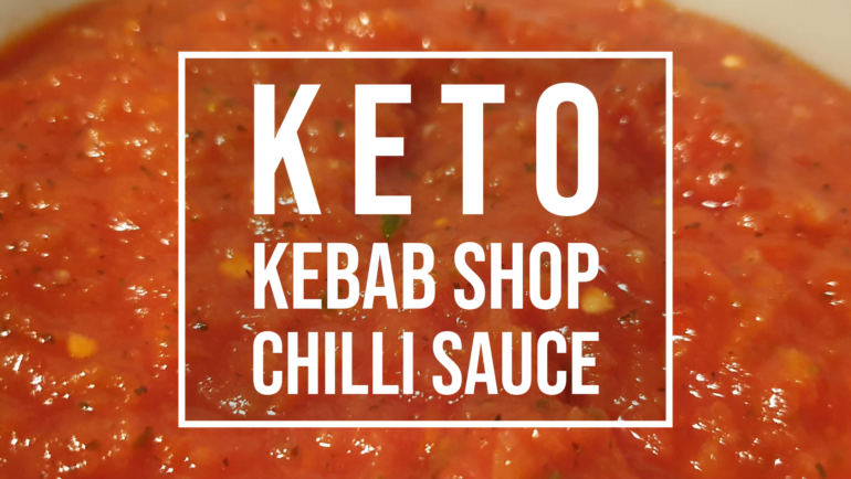 keto kebab shop style chilli sauce recipe