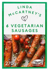 Linda McCartney's 6 Vegetarian Sausages