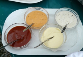 keto sauces uk on a plate